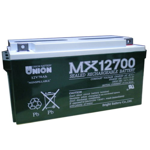 UNION蓄电池VT12100 12V100AH控制设备